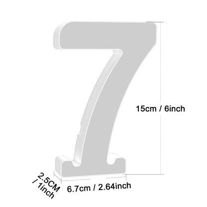 Smart LED Letters Lights Alphabet Light Decorative Name Letter Number Lamp Night Light USB MeRGBW App Music Sync Logo Game Home