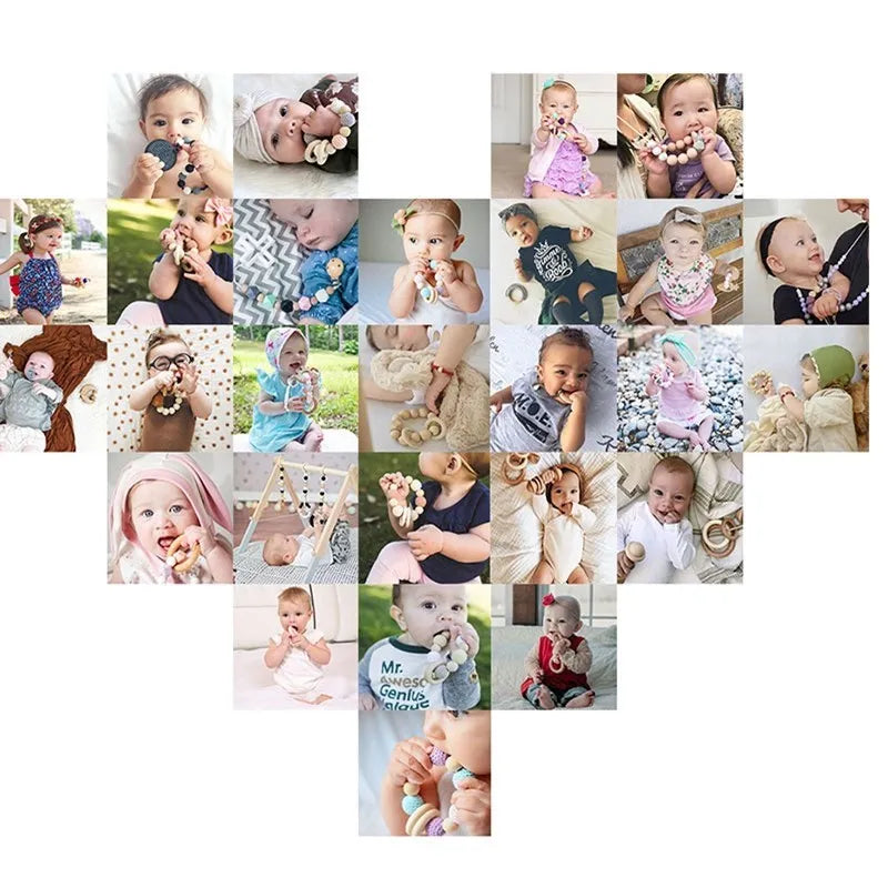 Baby Silicone Teethers Animal Food Grade Silicone Baby 0-12 Toys Silicone Teeth Grinding Stick Newborn Pacifier Accessories Toys