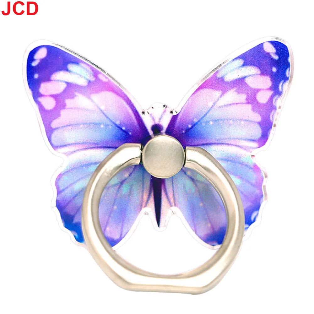 JCD 1pc Luxury Universal Beautiful Butterfly Mobile Phone Handle Holder Suitable Mobile Phone Ring Holder Mobile Phone Holder