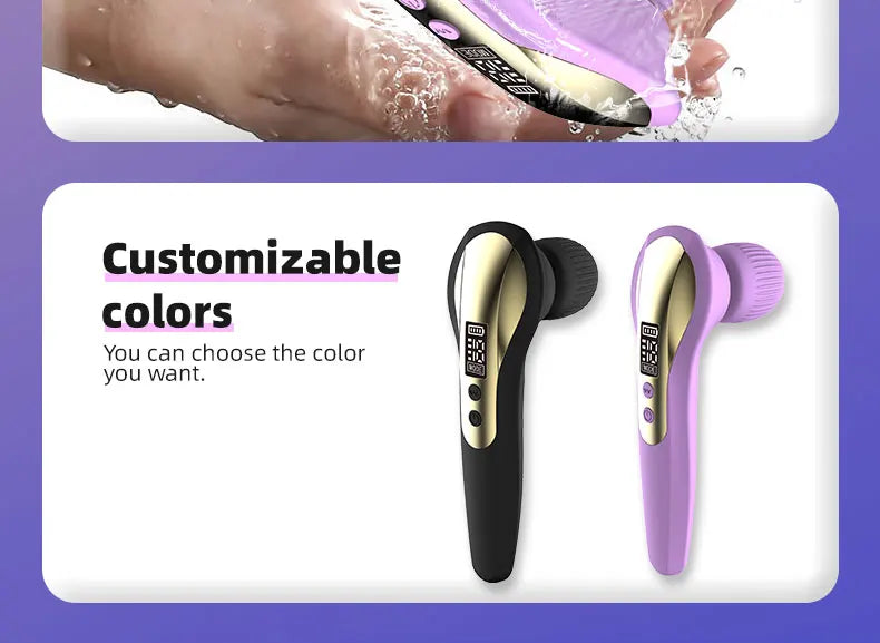 Portable Massage Gun 19 Mode 4 Speed Personal Handheld Vibrating Massager Deep Tissue Muscle Percussion Massager For Full Body