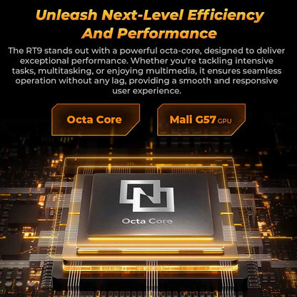 Oukitel RT9 Rugged TabletRugged Tablet 10.1" HD Display 24GB RAM 256GB Waterproof Tablet 11000mAh Battery Android 14.0 Tablet PC