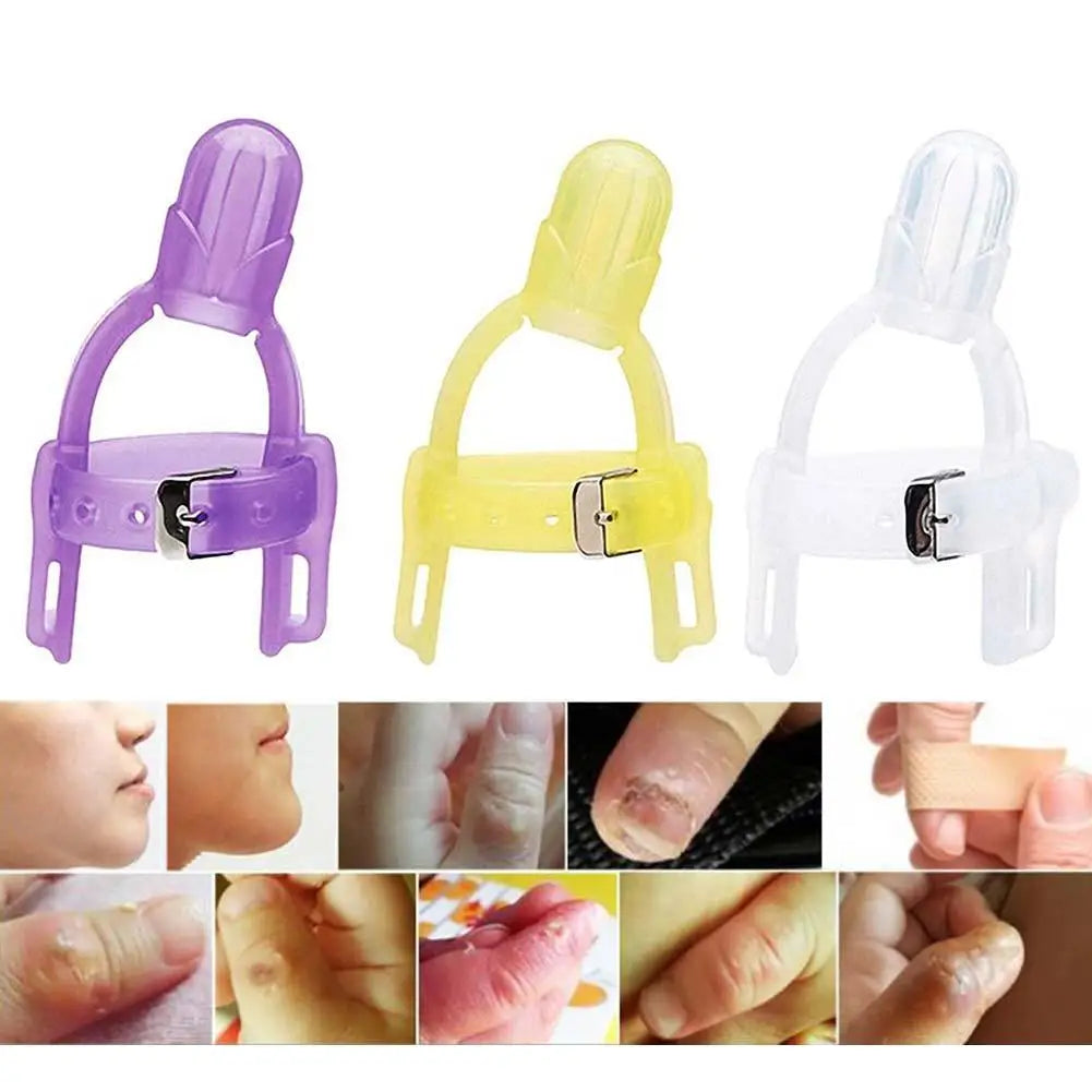 1PC Nontoxic Silicone Baby Kids Child Finger Food Grade Adjustable Guard Band Stop Children Orthosis Hand Eat Wrist Sucking