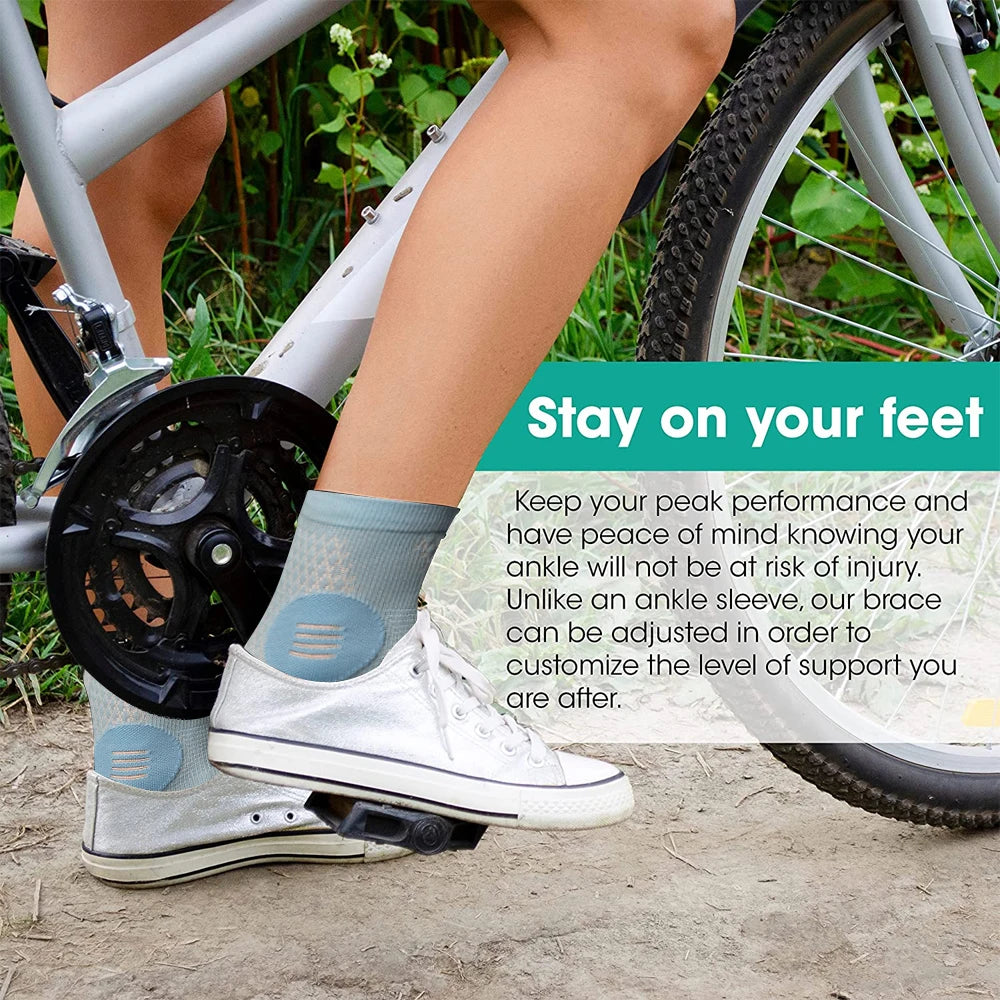 1Pair Neuropathy Socks - Peripheral Neuritis Therapy Compression Diabetic Open-Toe Foot Sleeves for Ankle Gout,Nerve Damage Pain