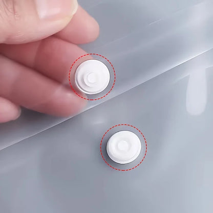 10pcs A4 Transparent Plastic Folder Filing Organiser Student Folder Folder Stationery Student Supplies