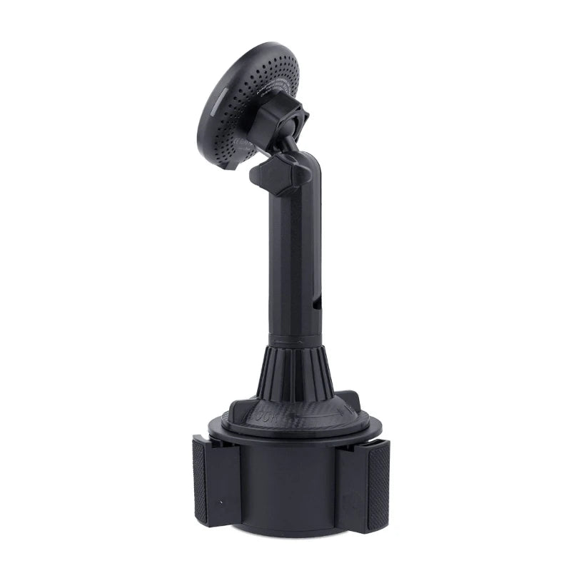 15W Magnetic Wireless Car Mount For MagSafe Cup Holder Car Phone Mount For IOS Phone 12/13/14