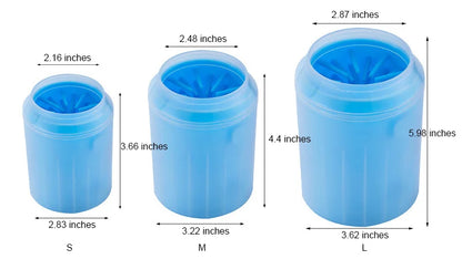 Pet Paw Cleaner Paw Plunger Soft Silicone Foot Cleaning Foot Wash Cup Portable Cats Dogs Paw Clean Brush Home Pet Supplies