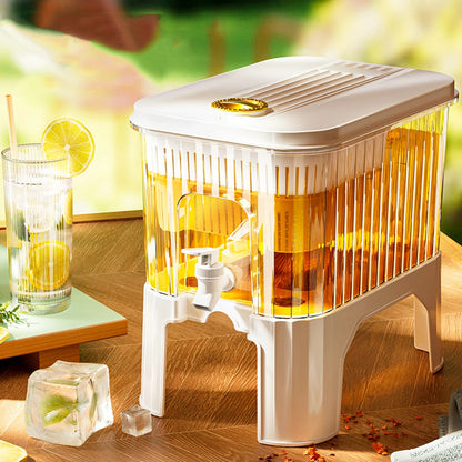 5L Jug Beverage Gallon Detachable Base Portable Juice Jug Cold Kettle with Faucet Water Dispenser Jug for Parties and Daily Use