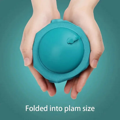 Flocking Inflatable Portable Neck Pillow That Can Be Stored And Self Filled Suitable For Outdoor Travel Business Trips camping