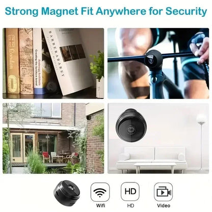 Wireless Home Safety Surveillance System with A9 HD Smart Cameras Sensor Camcorder for Web Video Monitoring Ensuring Security