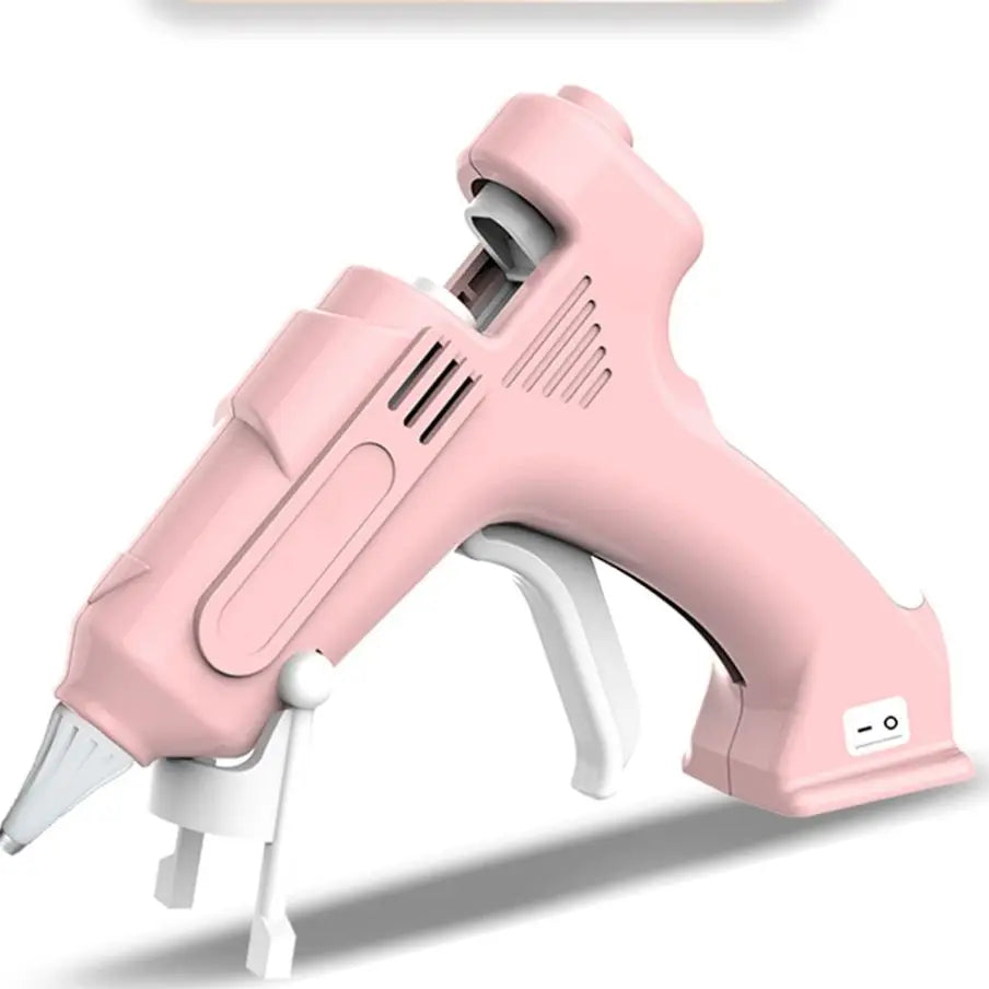 Cordless Hot Melt Glue Gun Child Hand Crafts Home DIY Repair Use 7mm Glue Stick Wireless Glue Gun