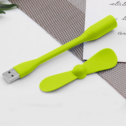 Flexible Portable Mini Fan for Power Bank Notebook Computer Summer Travel Cooling Cooler Mobile Phone USB Gadgets Fans