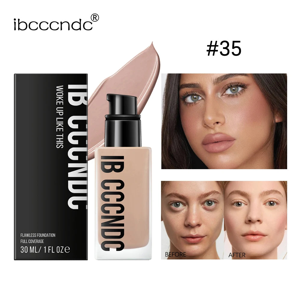 Make Up Foundation Cream for Face High Coverage Foundation Foundations Makeup Waterproof Korean Makeup Base Cosmetic Mist Cc Bb