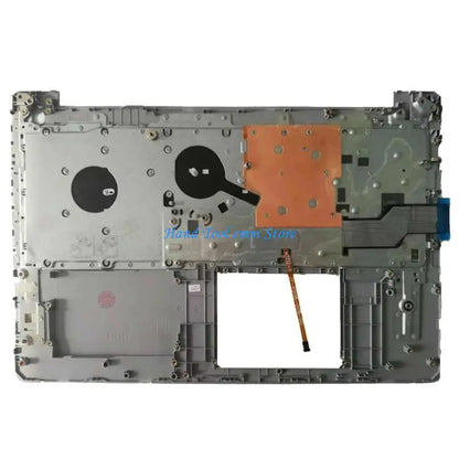 H37F US Laptop Upper Case Palmrest Backlit Keyboard for Dell 15 5570 5575