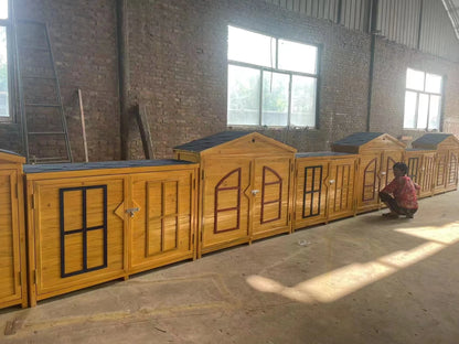 2TOE kindergarten outdoor preservative wood storage cabinet locker waterproof mildew-proof carbonized wood cabinet school wooden