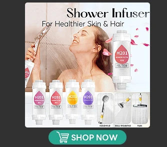 Vitamin C Shower Head Filter,Scented Bathing Shower Filter,Chlorine Removal Water Softener ,Natural Vitamin C Shower Filter