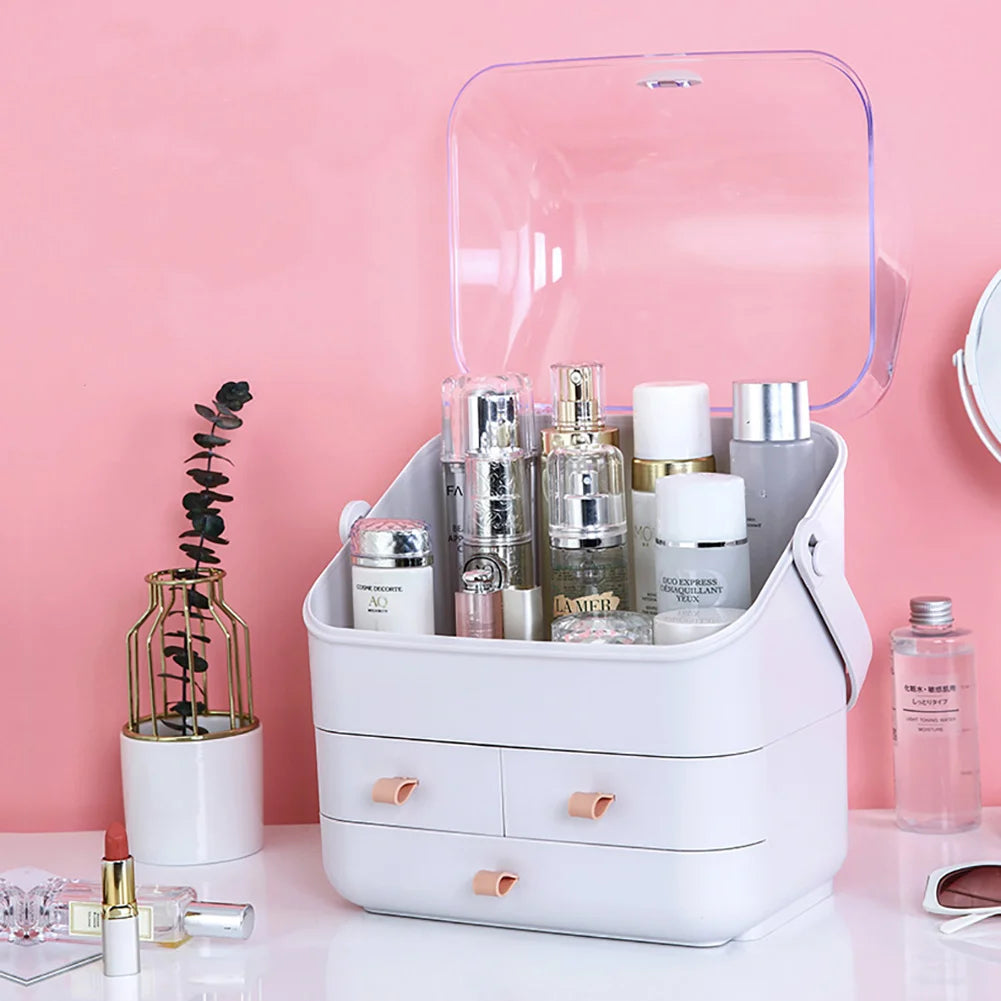 Multifunctional Waterproof Cosmetic Skincare Storage Organizer