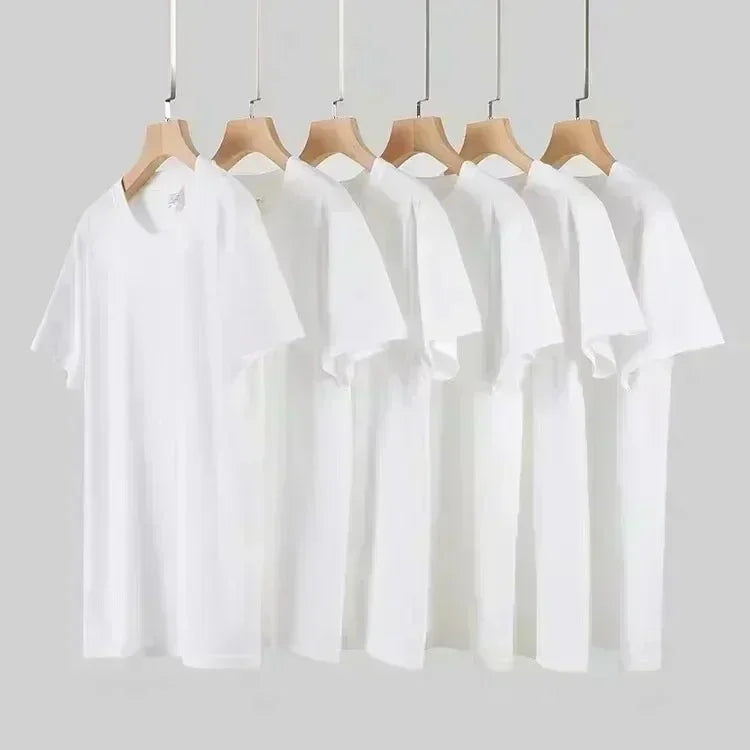 The New Designs of Short-sleeved T-shirts for Both Men and Women in The Summer of 2025 Are Trendy, Fashionable, Laid-back