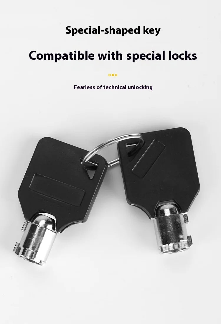 Bike Lock Bicycle Disc Brake Lock Alarm Protection Electric Bikes Locks Motorcycle Brake Disc Anti-theft Locks Cycling Equipment