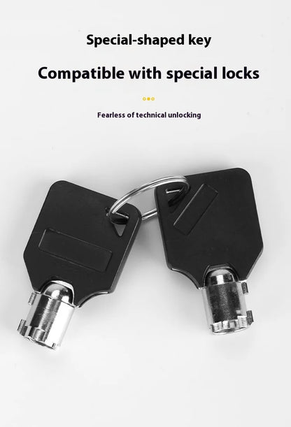 Bike Lock Bicycle Disc Brake Lock Alarm Protection Electric Bikes Locks Motorcycle Brake Disc Anti-theft Locks Cycling Equipment