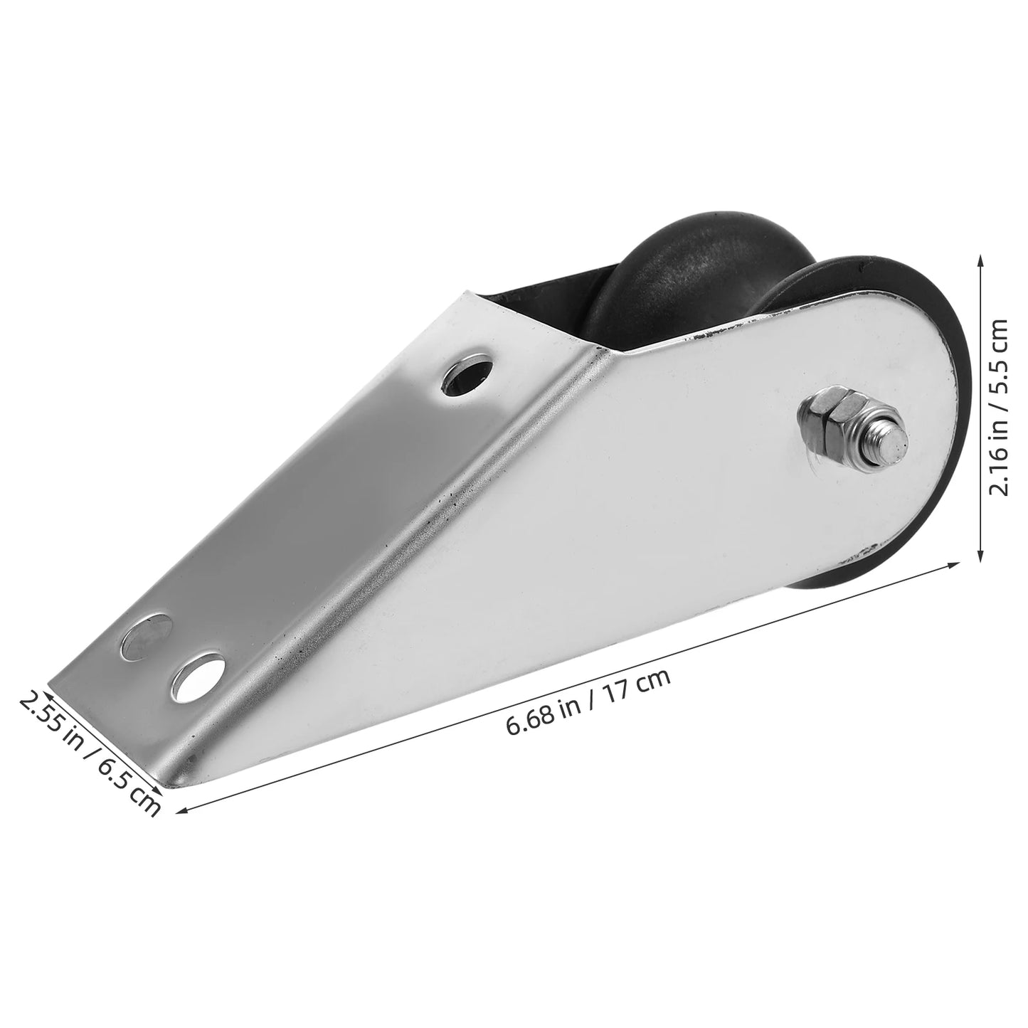 Stainless Steel Anchor Bracket Bow Anchor Roller Boat Trailer Winch Stand Yacht Accessories Rubber Lift Roller Boat Lift