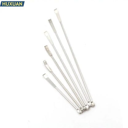 Stainless Steel Micro Medicinal Spoon Spatula Shovel Head Experiment Pharmacy Laboratory Teaching Use 10cm-22cm Lab supplies