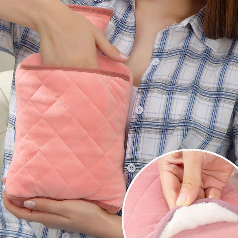 1PC Hot Water Bottle 1000ml Water Filled Winter Hot Water Bag Hand and Foot Thermos Hot Water Bottle Hot Water Accessories