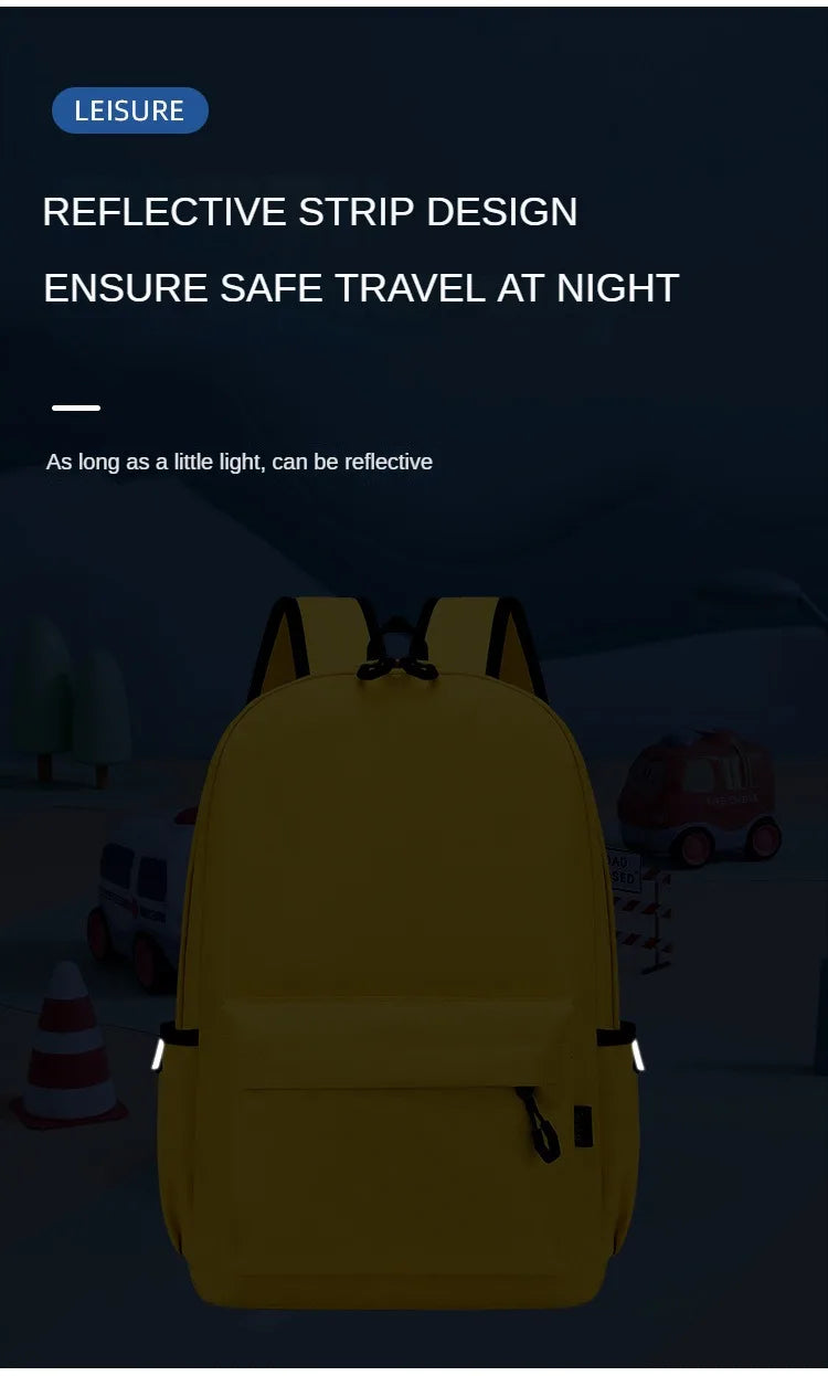 Personalized School Bag Custom Logo School Backpack Training Class Gift School Name Pattern Elementary school backpack wholesale