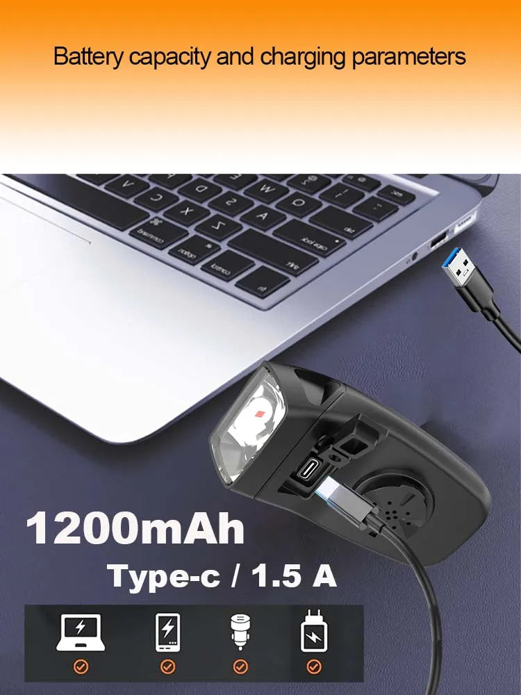 Bicycle lights & horns & Garmin computer stand 3in1, stacked BIKE computer base computer stand cycling code watch base headlighg