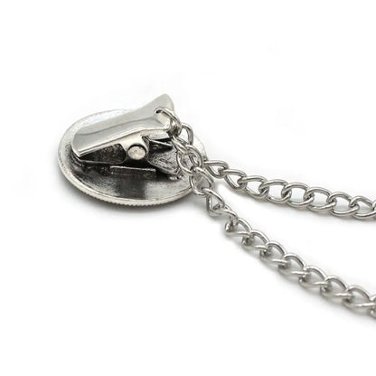 Clothing Accessories Retro Suit Brooch Grace Korean Gentleman Tassel Brooch Trend Fashion Suit Shirt Collar Chain For Men