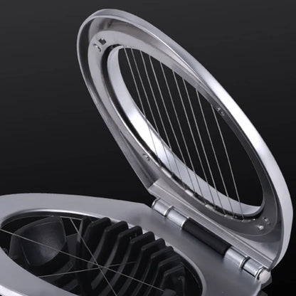 Egg Slicer Egg Slicer For Hard Boiled Eggs Egg Cutter Heavy Duty Aluminium For Egg Strawberry Mushroom Soft Fruit