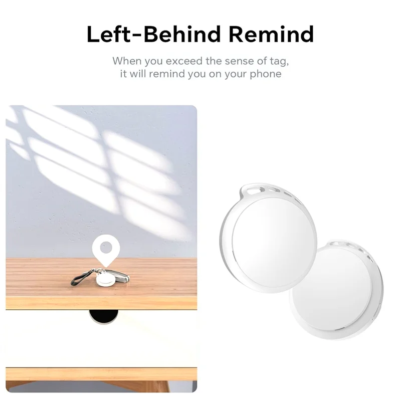 A23F-2 Pack Smart Tag Trackers For Airtag Find My For Pets Wallet Backpack Suitcase Bags Dogs Cat Luggage