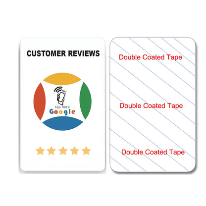 Grow your Business With NFC Google Review Cards Tap and Rate Google Review Cards