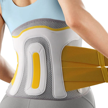 1pcs Back Brace for Lower Back Pain, Breathable Design with Lumbar Support Belt, Back Support Brace for Men and Women, Immediate