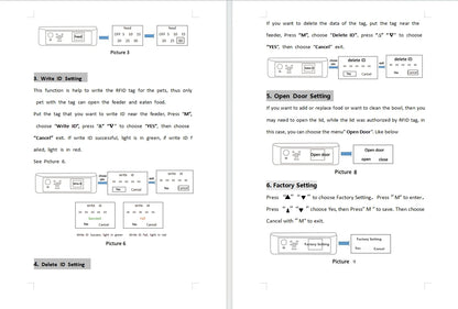 NEW Smart Microchip RFID Pet Feeder Bowl For Cats Dog And Multi Pets Homes Intelligent Automatic Timed Cat Food Dispenser