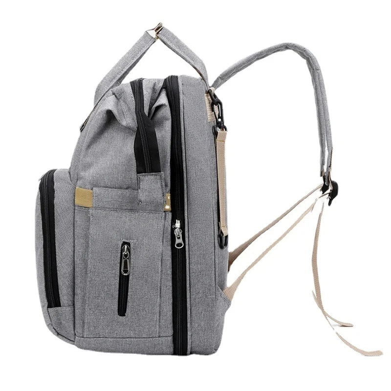 Baby Nappy Changing Bags  Station Portable  Bed Travel Bassinet Folding Crib Shade Cloth  Pad Waterproof