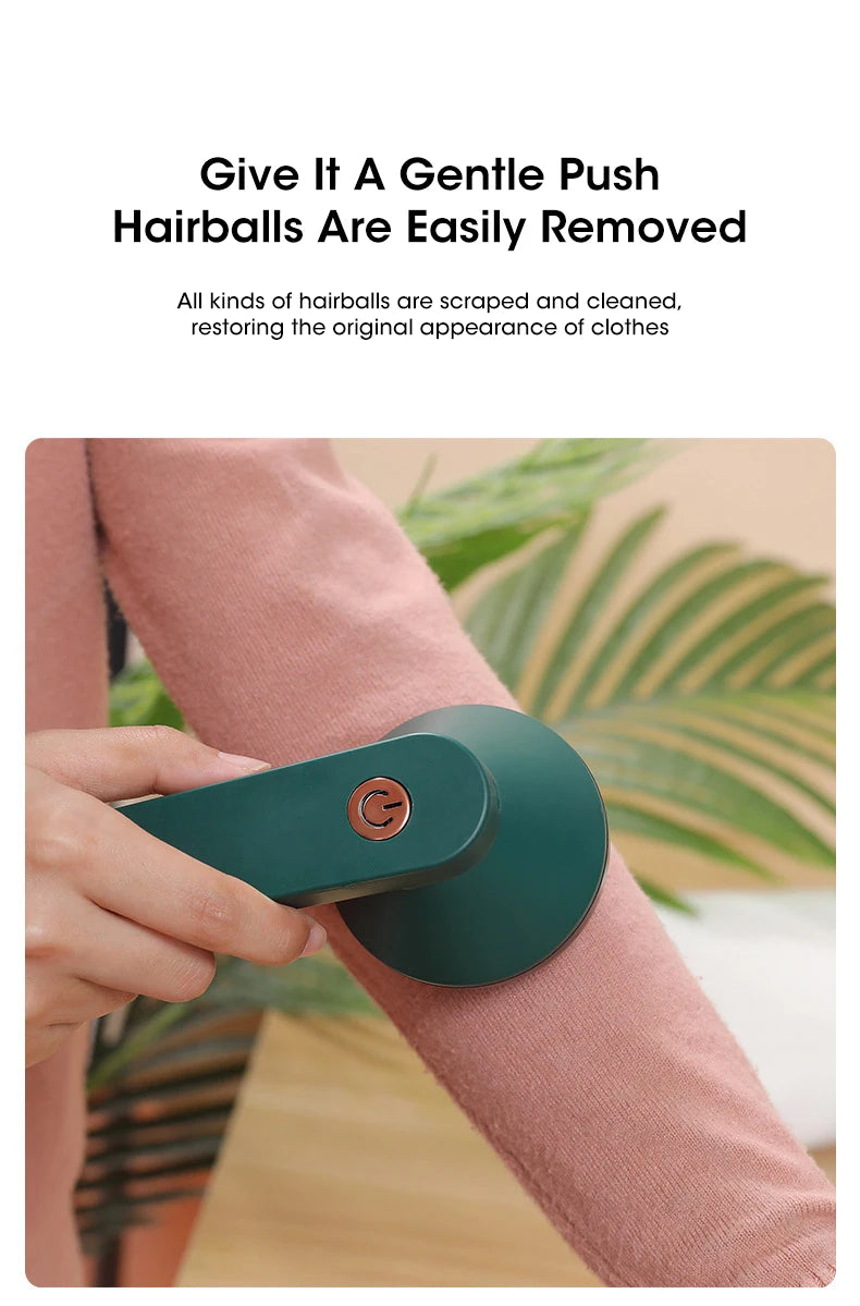 Electric Lint Remover Rechargeable for Clothing Fuzz Remover Sweater Shaver Coat Hair Ball Trimmer Plush Clothing Razor Remover