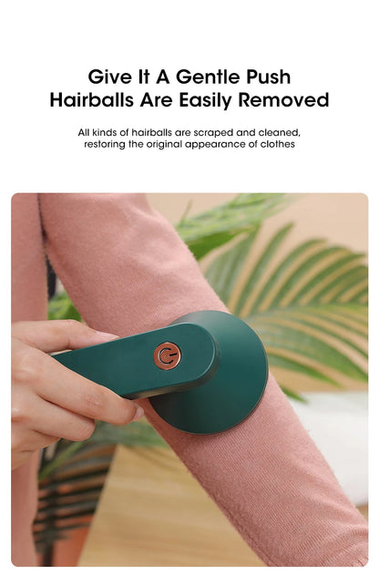 Electric Lint Remover Rechargeable for Clothing Fuzz Remover Sweater Shaver Coat Hair Ball Trimmer Plush Clothing Razor Remover