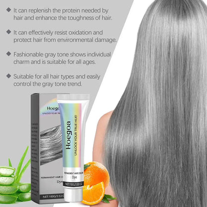 100g Hair Cream Locks In Color, Nourishing And Nourishing Hair Care Plant Extracts, Trendy Hair Color And Beauty Agents