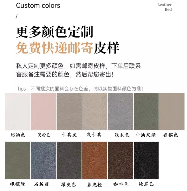 High End European Double Bed Headboard Glamorous Full Size Twin Bed Frame Luxury Platform Wood Cama Box Casal Nordic Furniture