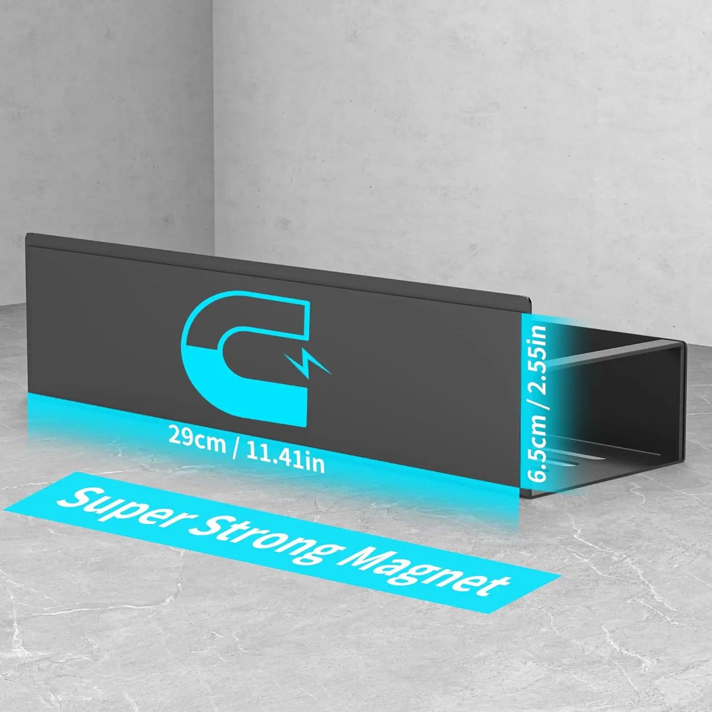 Magnetic Spice Rack Organizer Storage for Refrigerator and Oven Fridge Organizers and Shelf