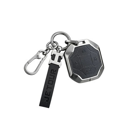 For Jetour T2 Traveler Key Bag Fashion Design Accessories Leather Zinc Alloy Key Case Cover Car Accessories