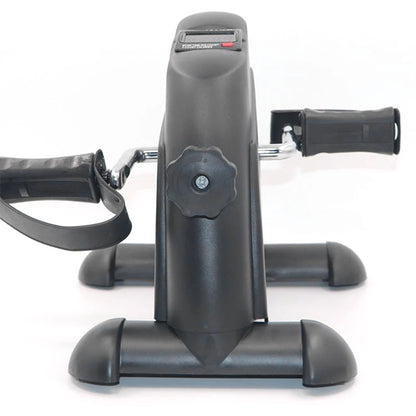 Mini Exercise Bike Peddler Exercise Bike Portable Foot Pedal Exercise Machine Adjustable Under Desk Bike LED Display for Seniors