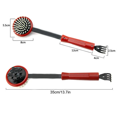 Tcare Body Massage Double Sided Relief Body Scalable Massage Hammer Massaging Tool Neck Itch Scratcher Telescopic Back Scratcher
