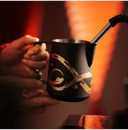 MHW-3BOMBER Coffee Milk Frothing Jug Latte Art Cup Stainless Steel Milk Frother Pitcher Jug Espresso Coffee Accessories