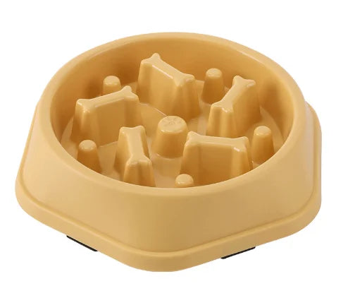 Slow Feeder Dog Bowl Anti-choking Slow Feeding Bowls for Dogs Anti-slip Pet Slow Eat Dishes Puzzle Bowls for Small Medium Dogs