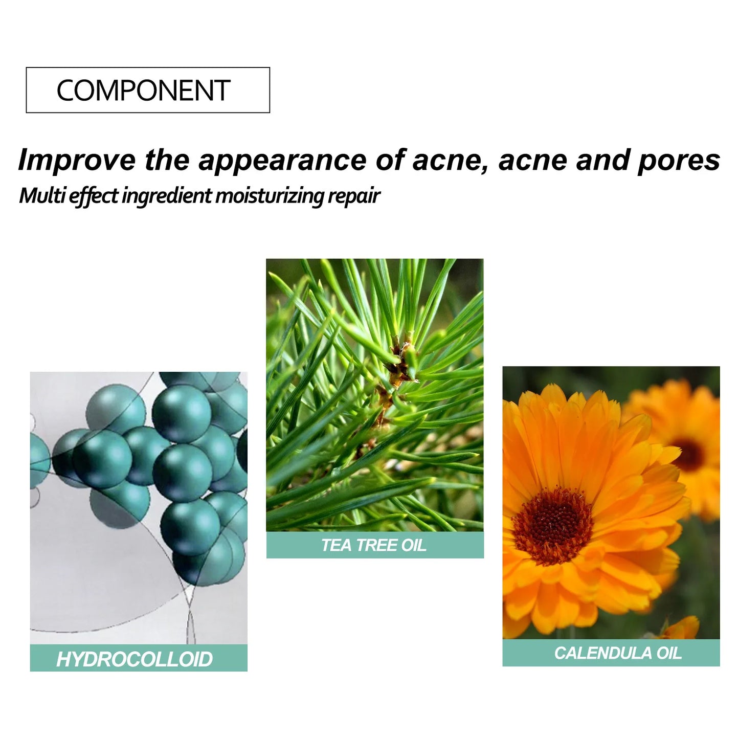 132Pcs Acne Pimple Patches Skin Blemish Treatment  Patches Professional Face Cleaning Care Invisible Large Hydrocolloid Sticker