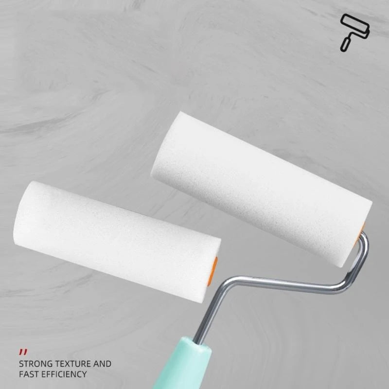 9pcs Paint Roller set Mini Foam Rollers Upgrades for Detailed Work & Small Areas 601A