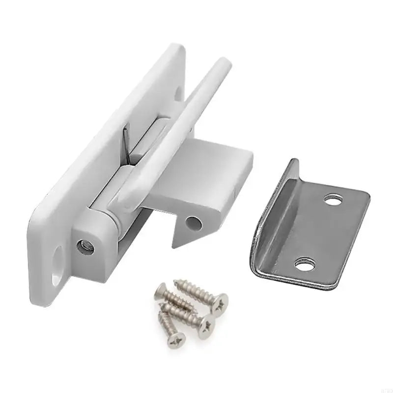 H7BD Cabinet Door Latch Home Furniture Trailer Accessories Child Proof Lock Suitable for Campers Home Kitchen Bathroom Office