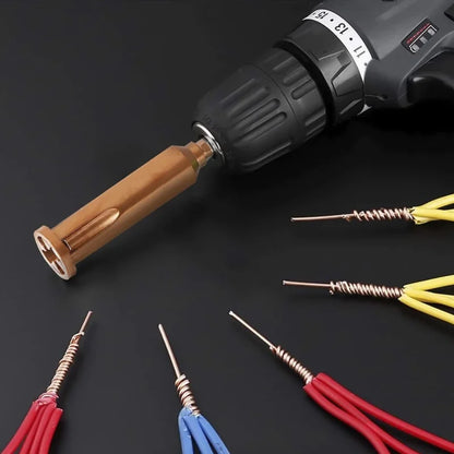 Steel Wire Twisting Tool Wire Stripper Tool Wire Stripping And Twisting Tool Kit Quick Connector Electrical Twist Wire Tool