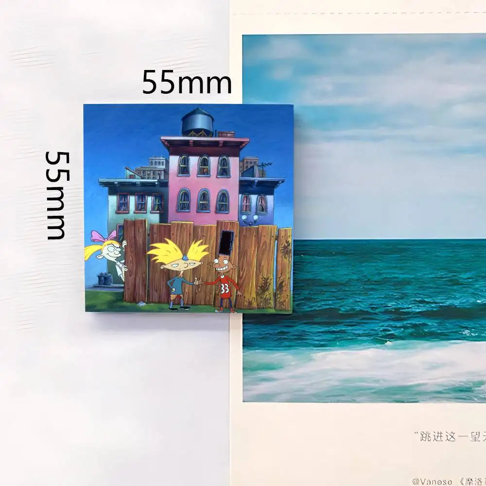 Cartoon H-Hey Arnold Fridge Magnets Fridge Magnets (Suitable for refrigerators/whiteboards/home multi-purpose)